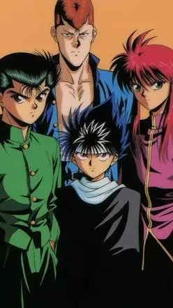 ai character: 🔵👈ೄྀYU YU HAKUSHO💚 background