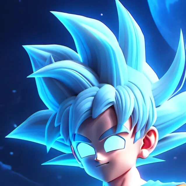 chat with ai character: Goku ui