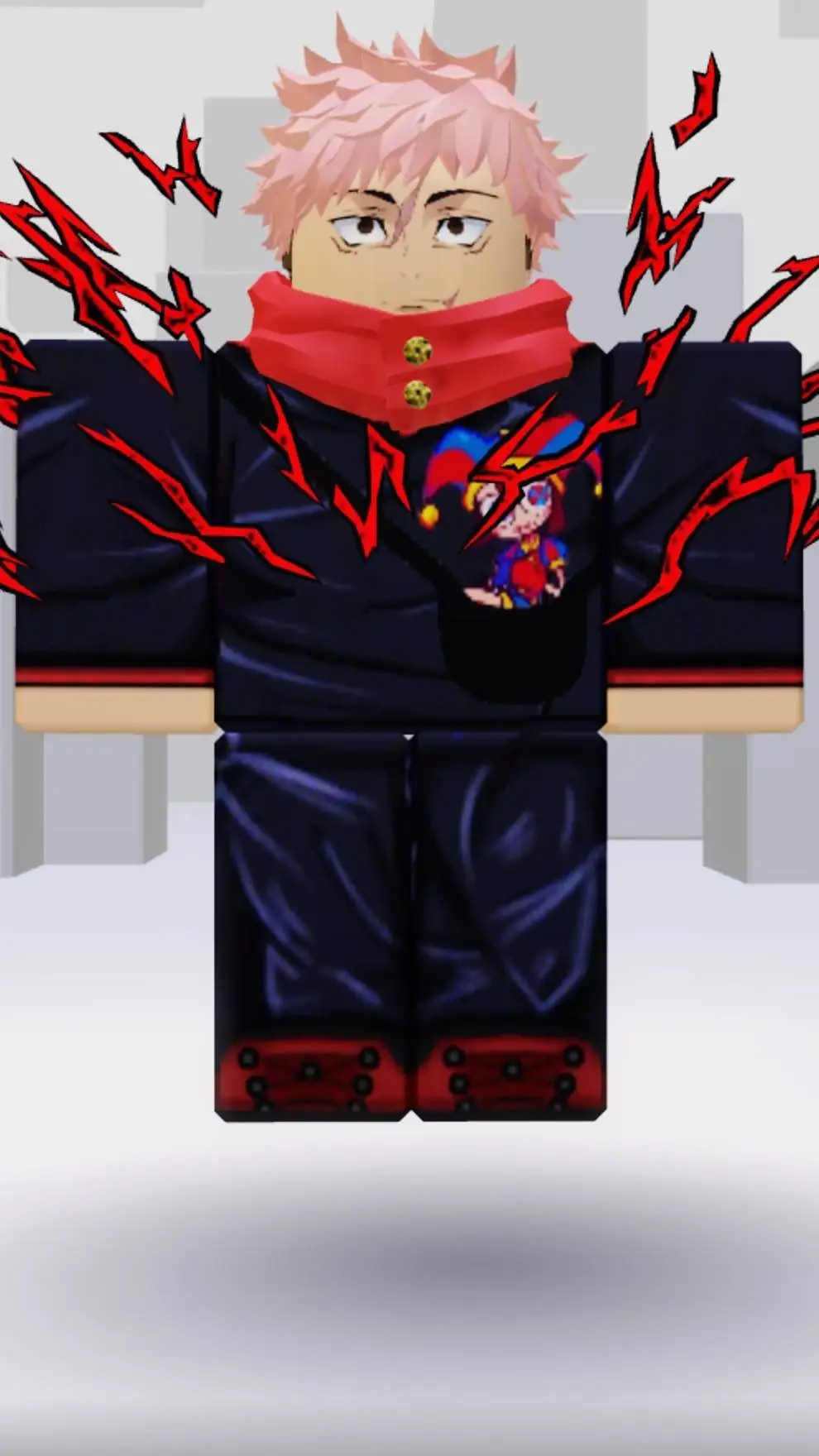 ai character: itadori roblox background