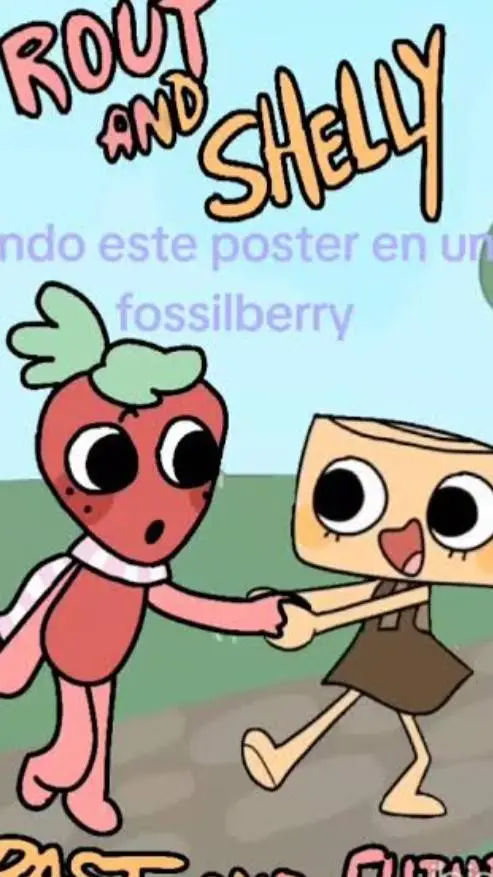 ai character: Sprout X Shelly🍓🦑🦴 background