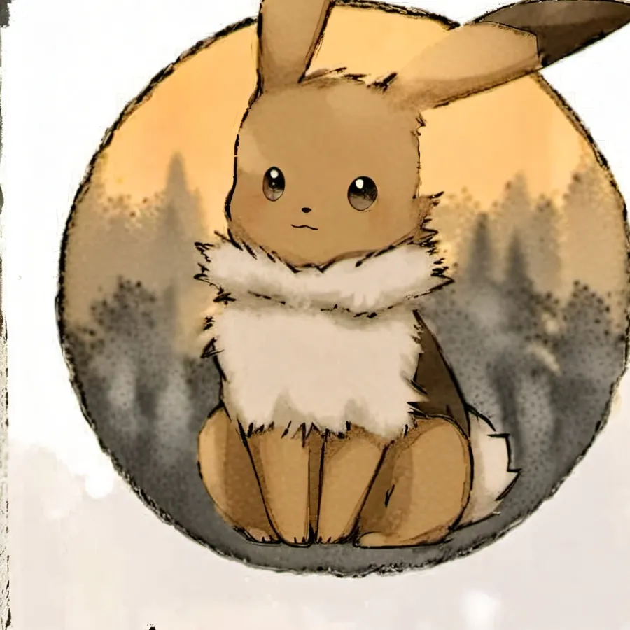 chat with ai character: eevee y Pikachu 