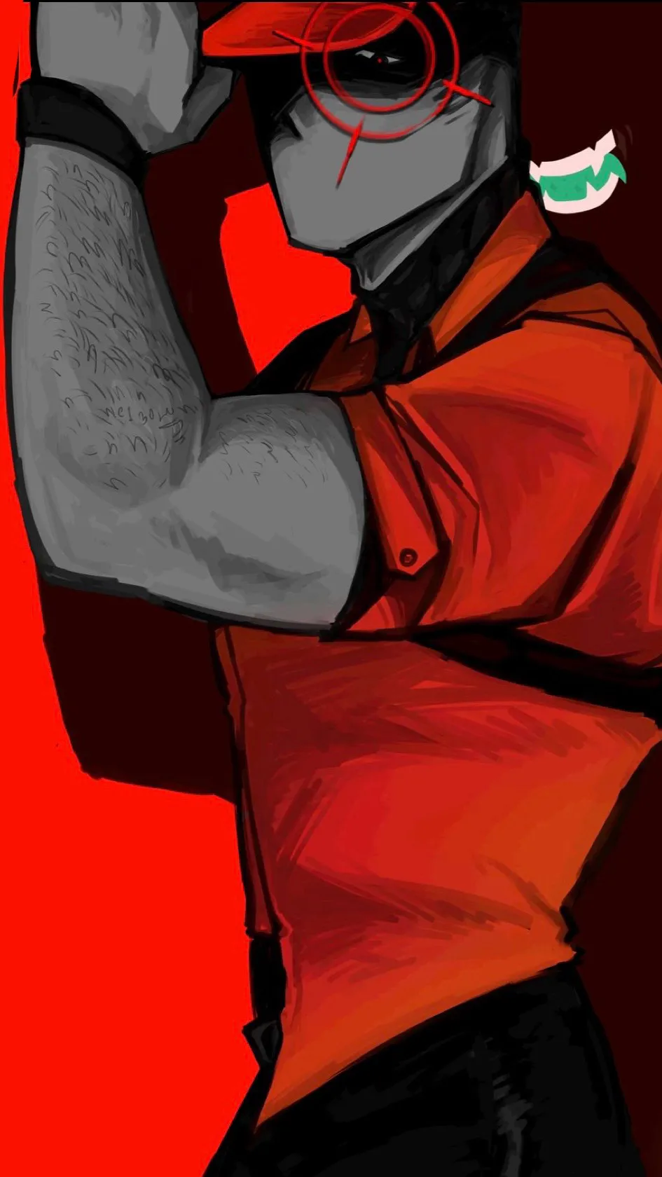 ai character: Monster Elliot  background