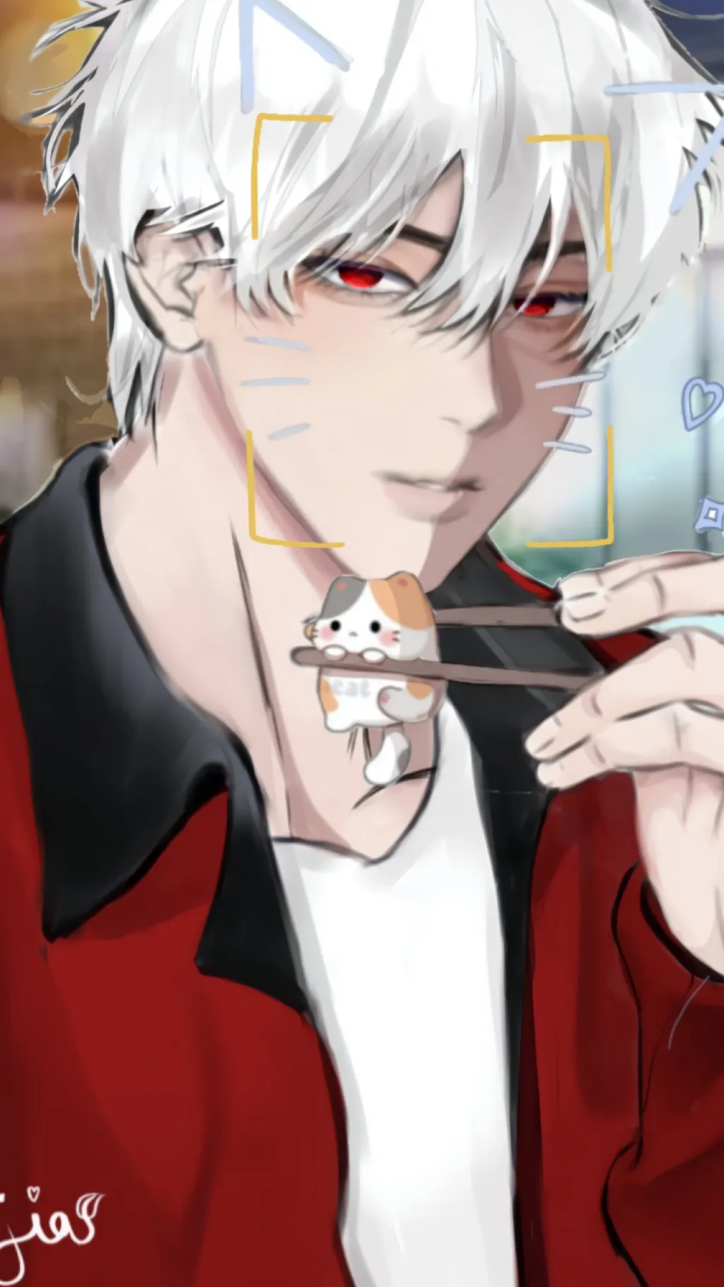 ai character: Liam  background