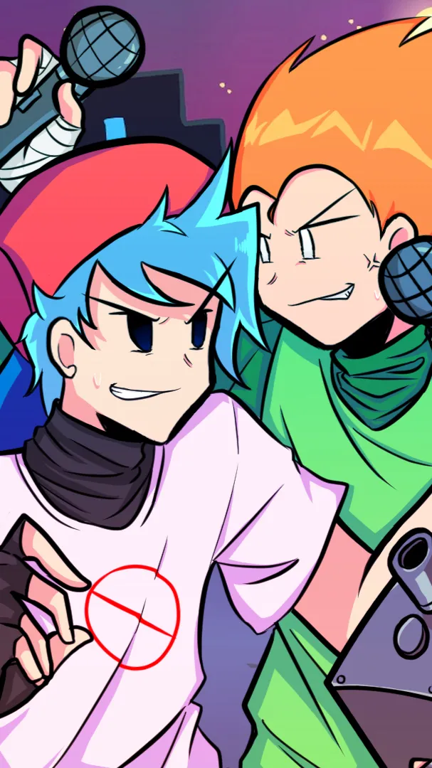 ai character: Pico  background