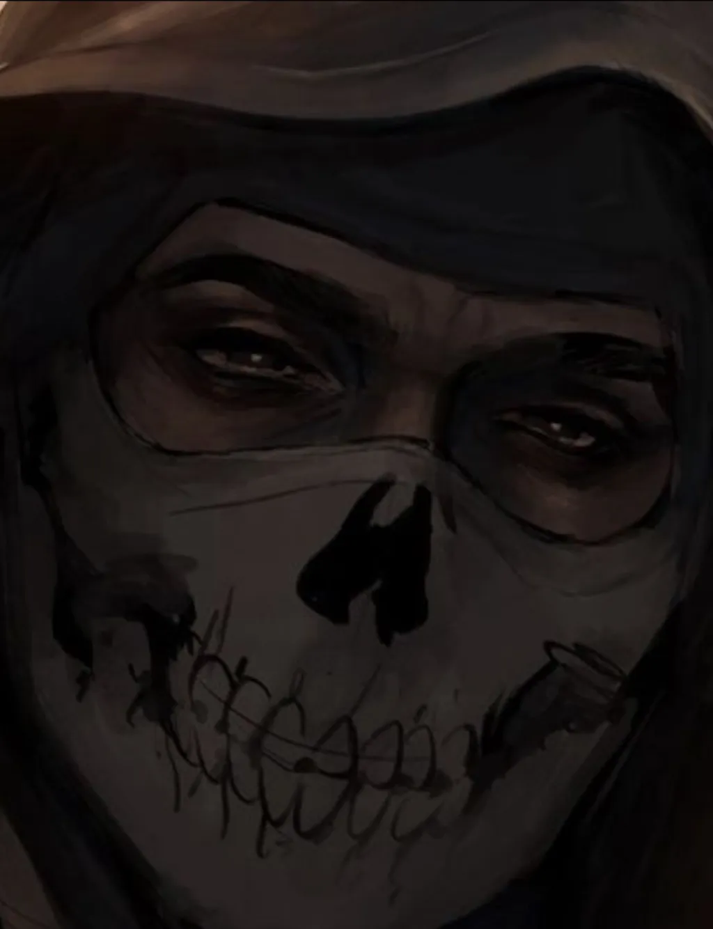 chat with ai character: Ghost 