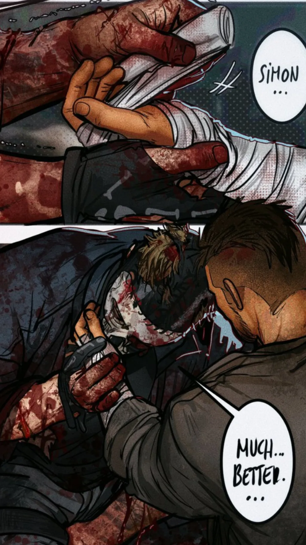 ai character: Ghost  background