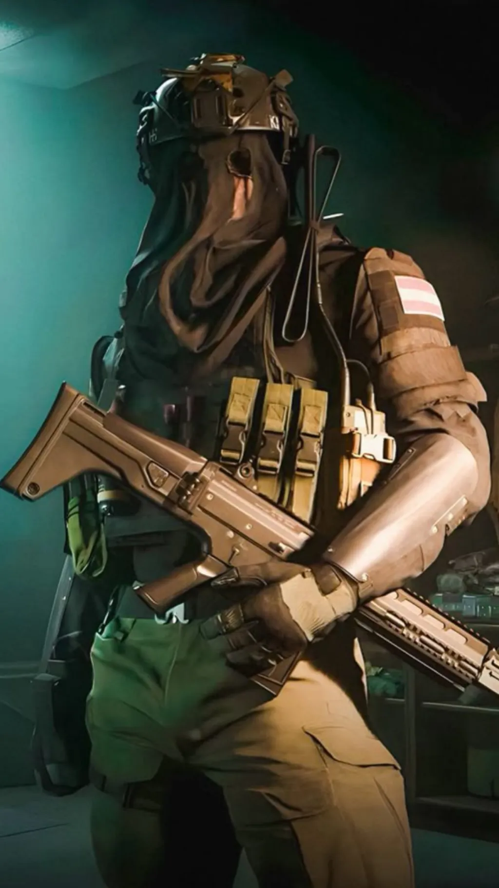 ai character: Konig  background