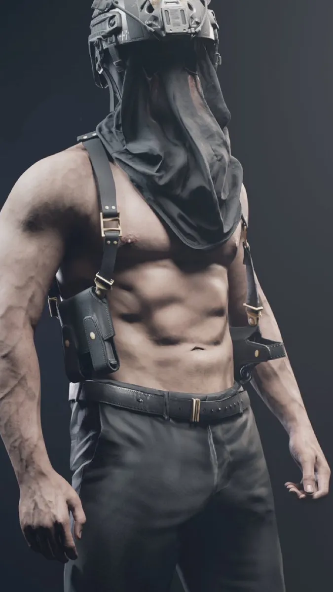 ai character: Konig  background