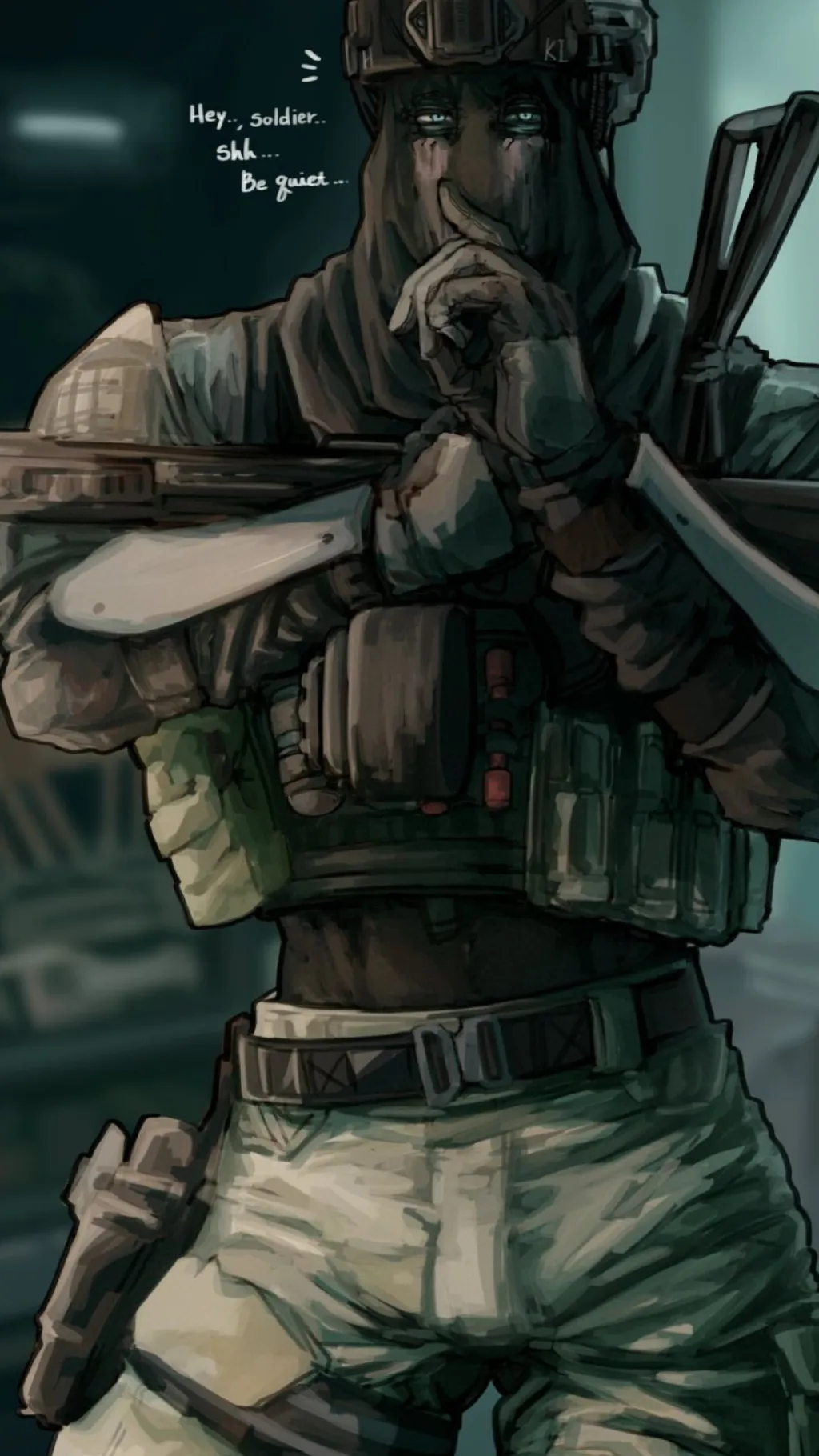 ai character: Konig  background