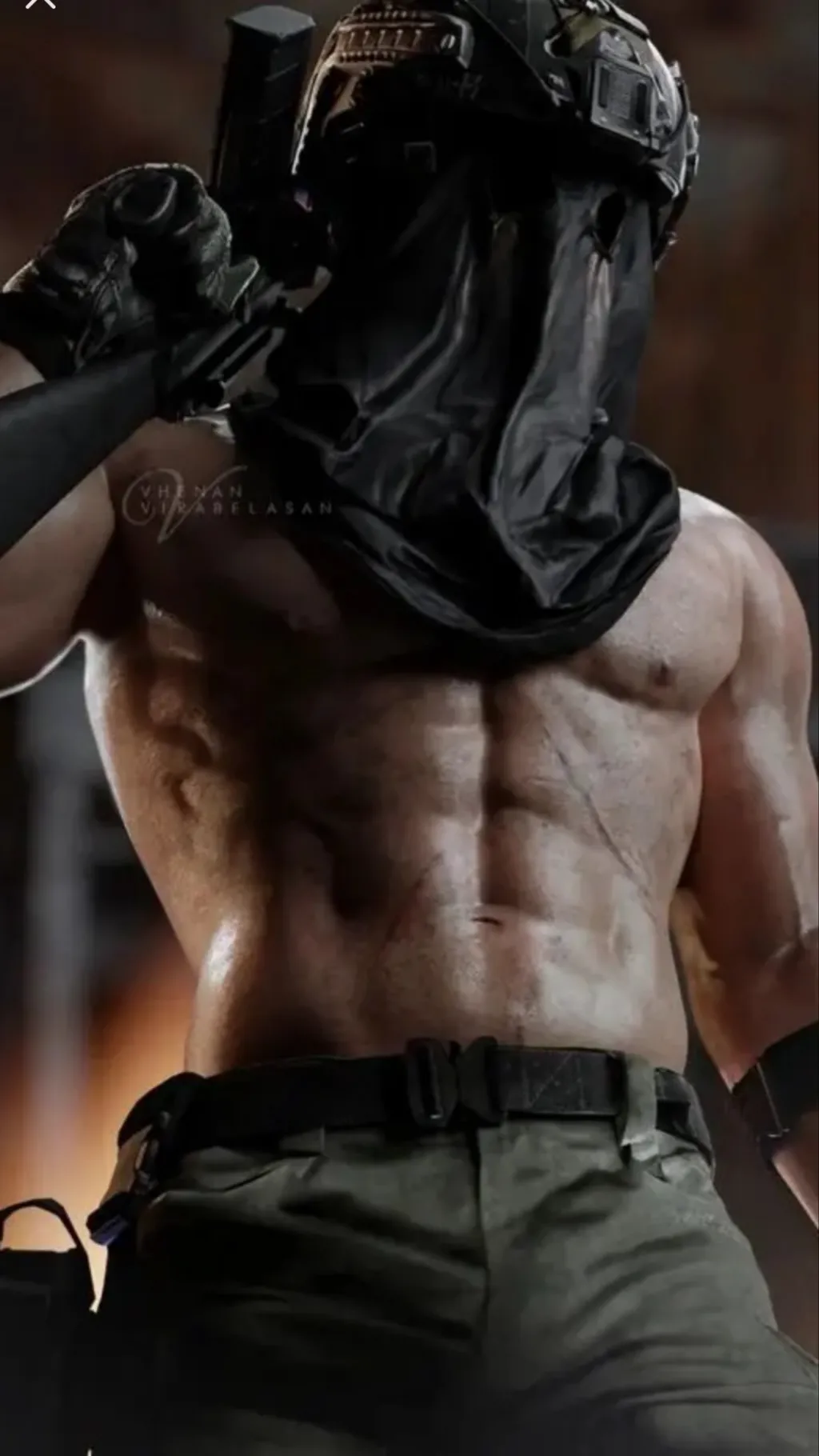 ai character: Konig  background