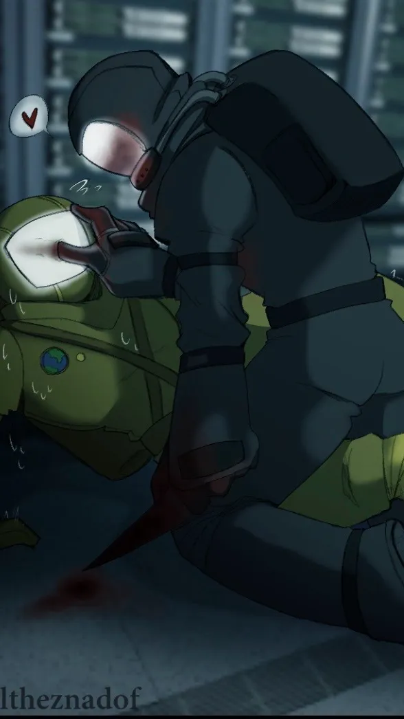 ai character: Black the imposter background