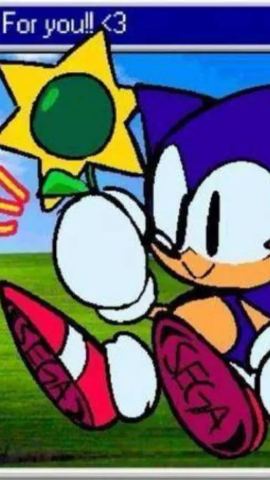 ai character: Sonic background