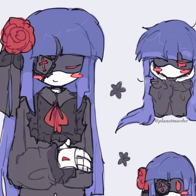 chat with ai character: Doll gothic