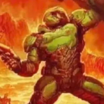 chat with ai character: Doom guy