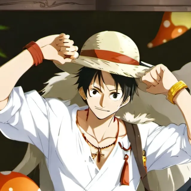 chat with ai character: luffy