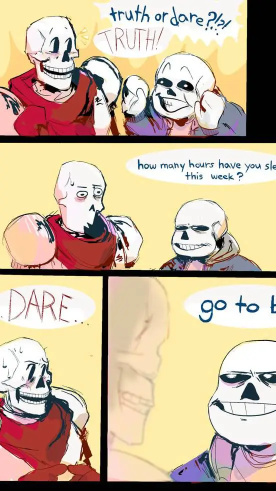 ai character: Sans & Papyrus background
