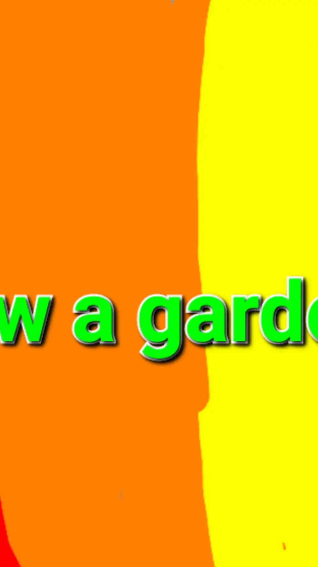 ai character: grow a garden background