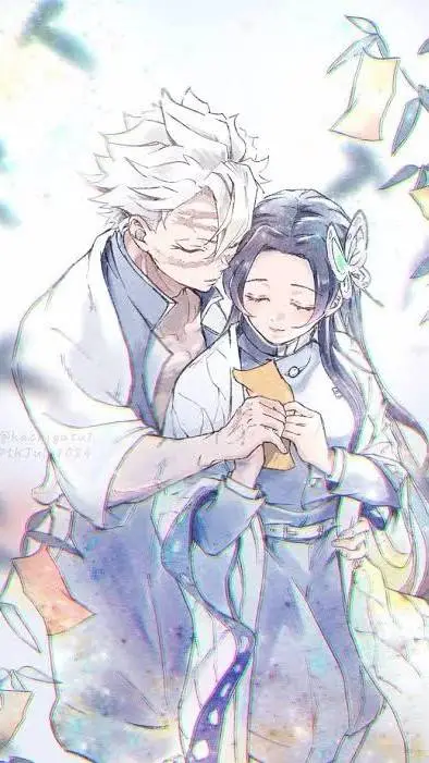 ai character: 💗Sanemi X Kanae💗 background