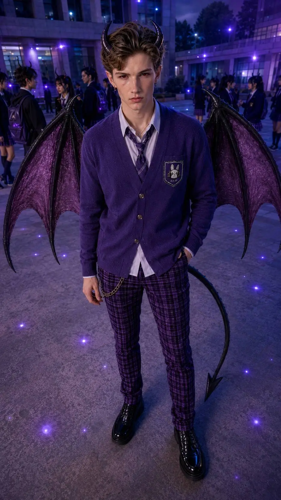 ai character: Lucien background