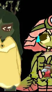 ai character: lienna&shrubi  background