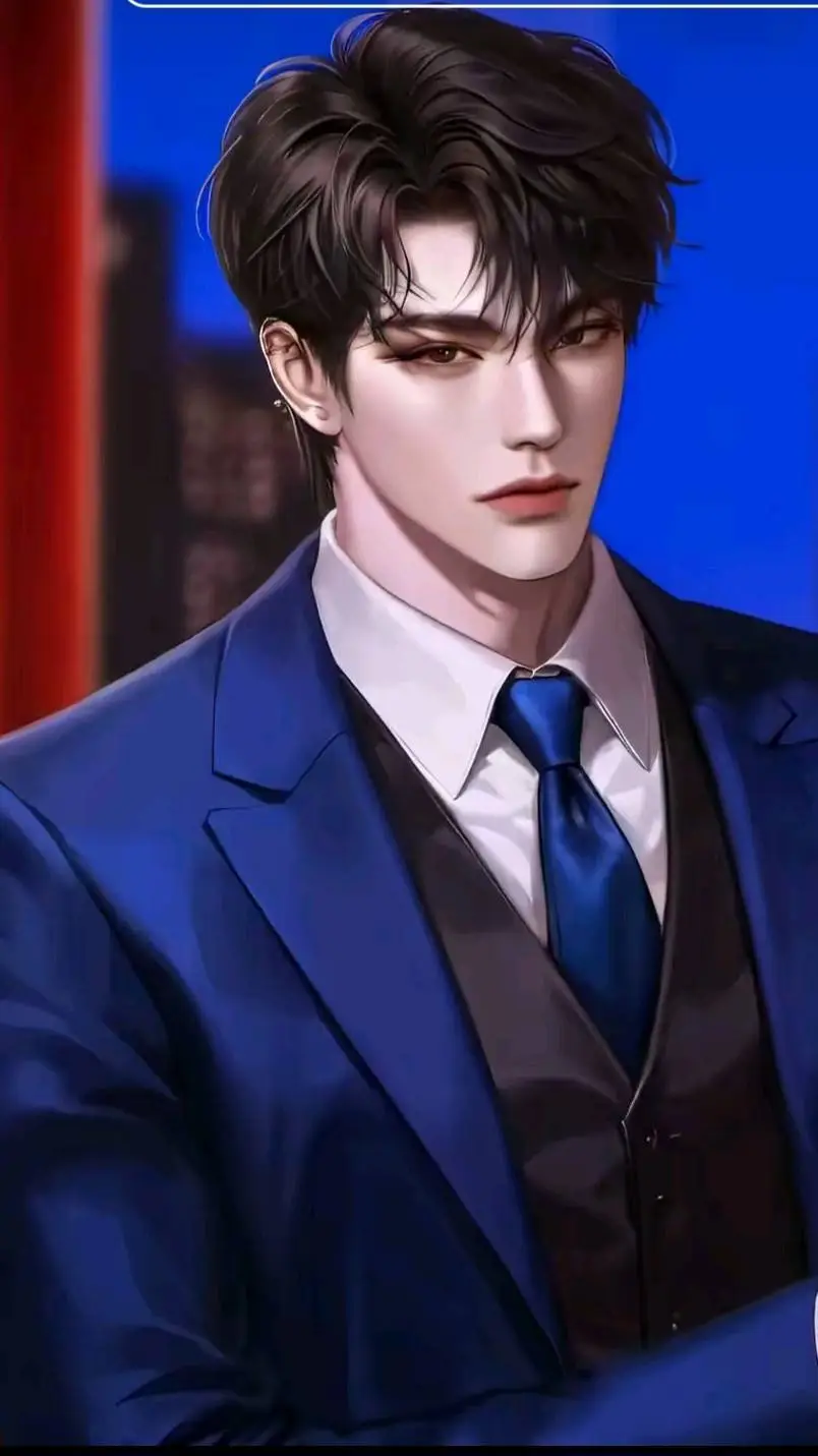 ai character: ♤~drei☆~ background