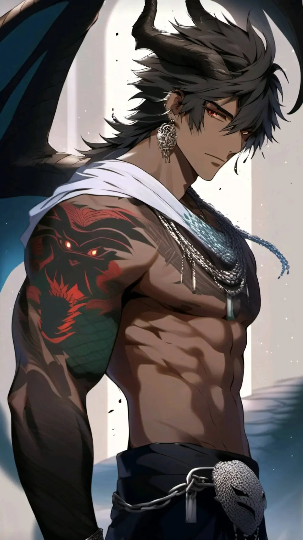 ai character: Xavier  background