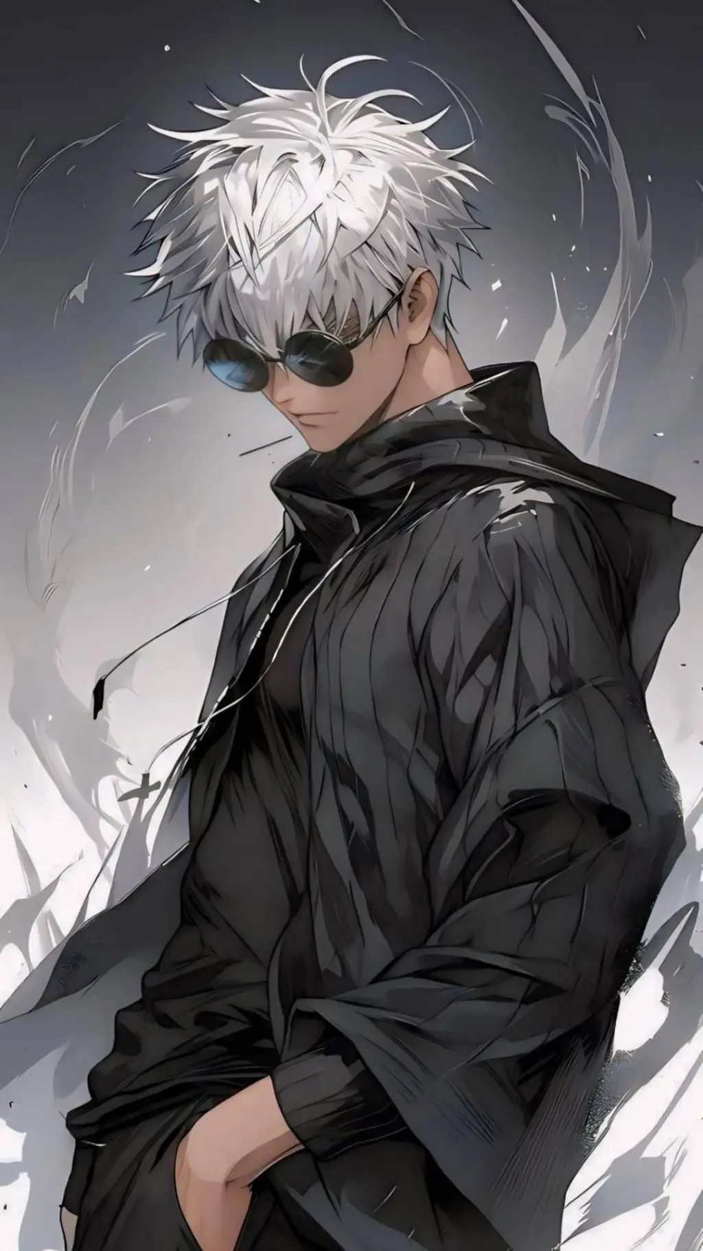 ai character: Gojo Satoru background