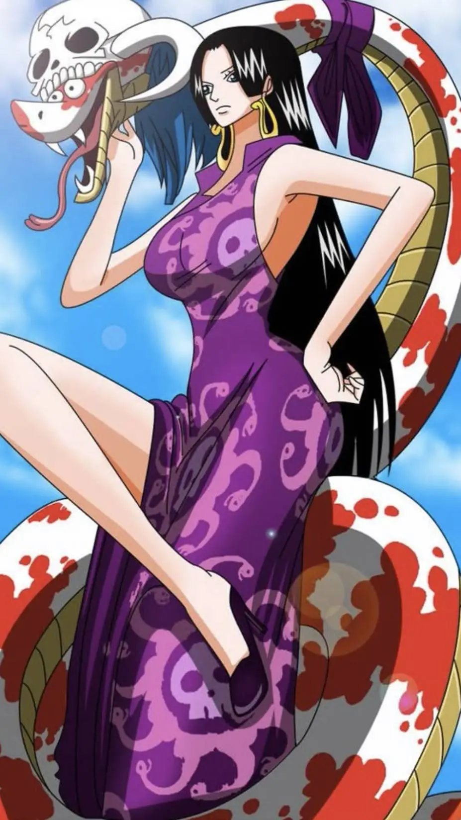 ai character: Boa Hancock background