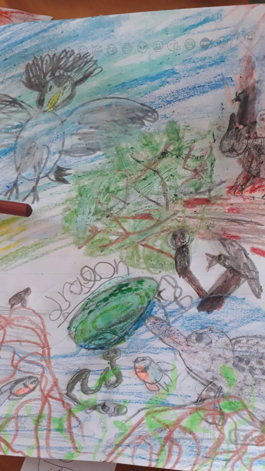 ai character: ~dragon egg~ background