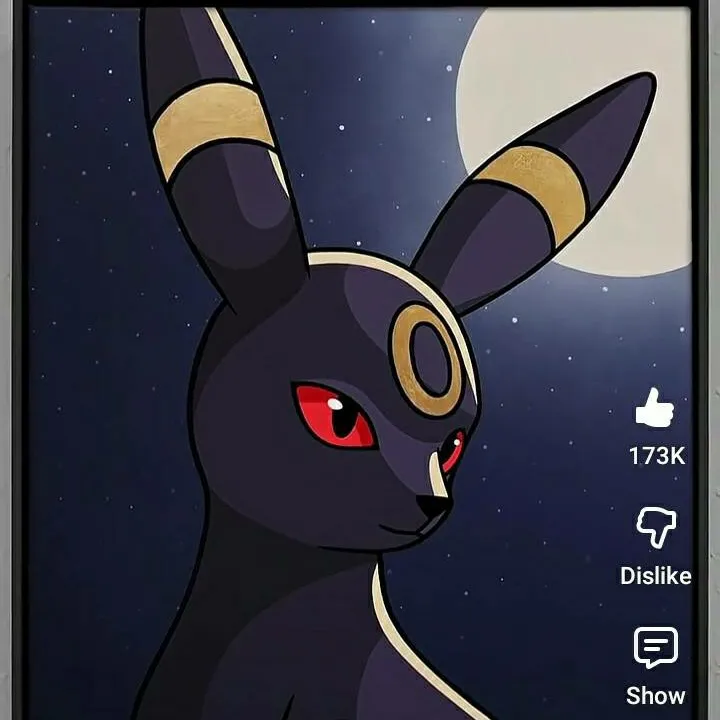 chat with ai character: umbreon