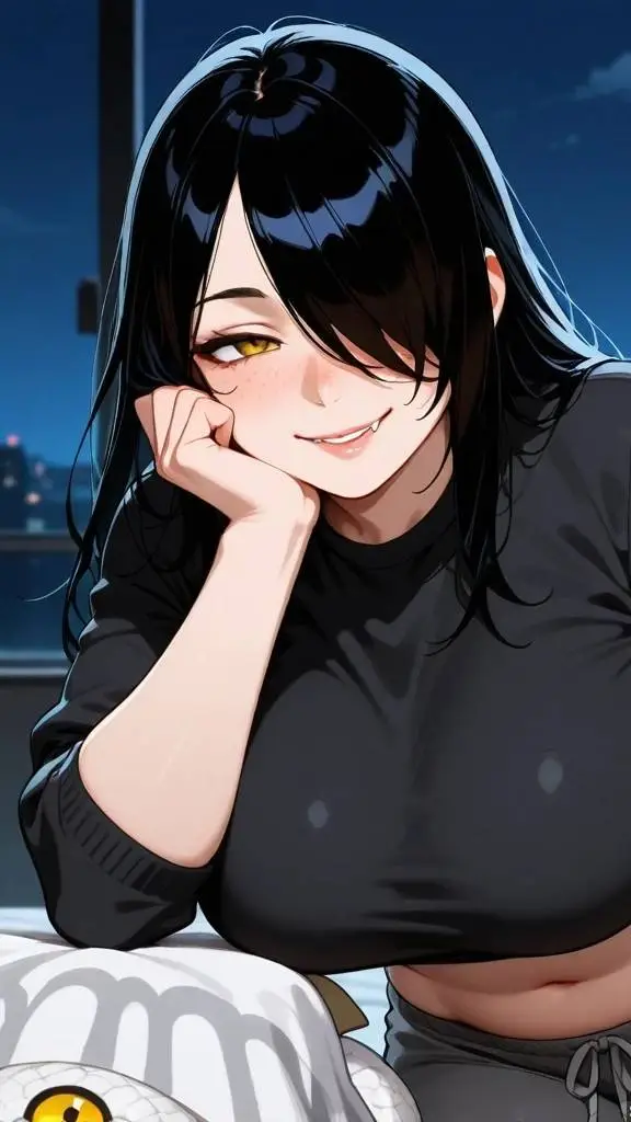 ai character: Katie 🐍 background