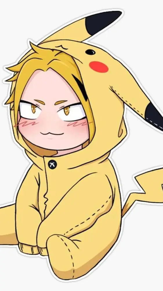ai character: denki kaminarii background