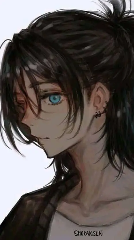 ai character: Milo Heart background