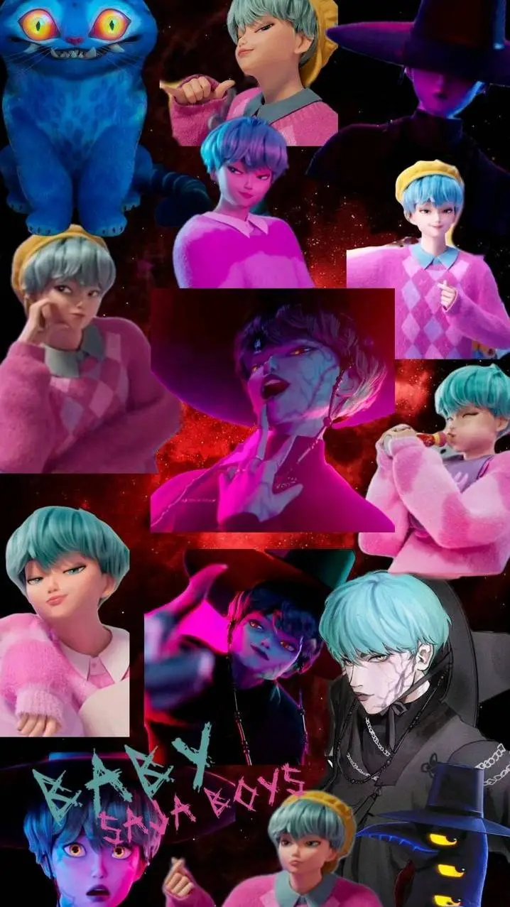 ai character: baby saja x te  background