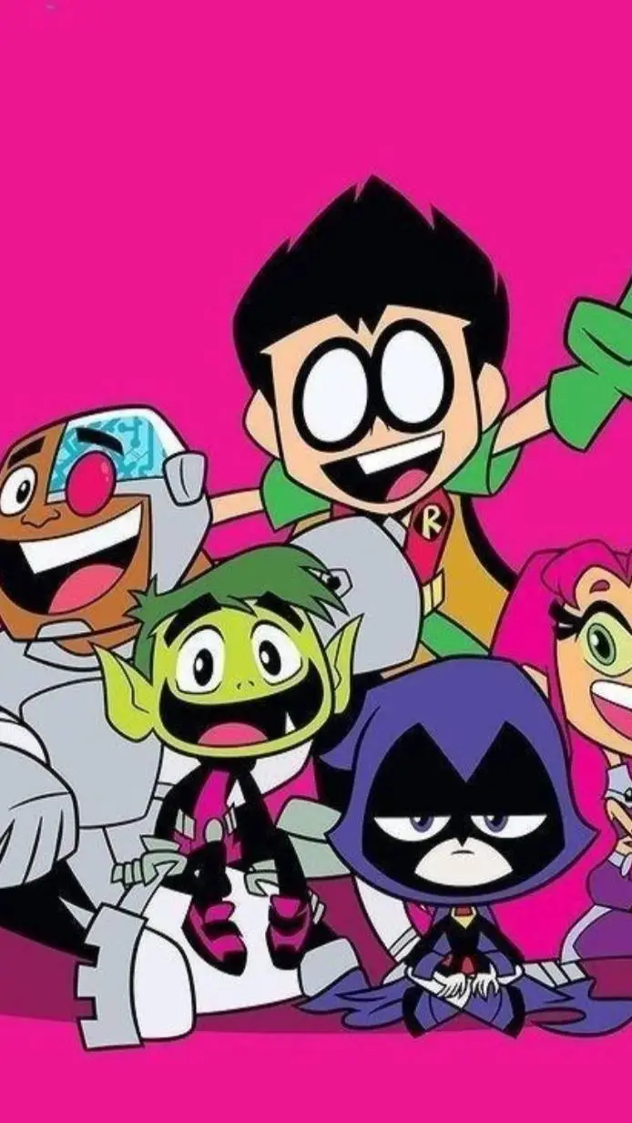 ai character: teen titans GO!si  background