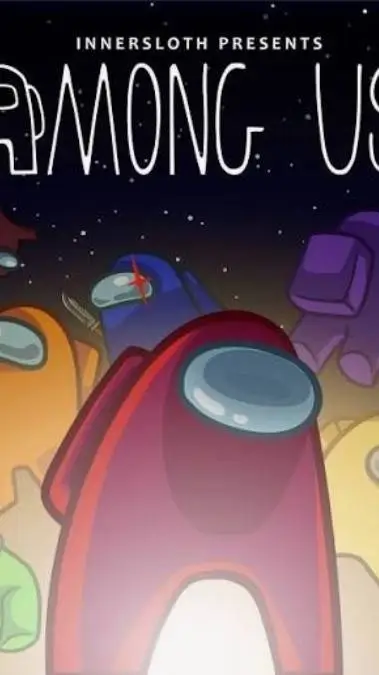 ai character: among us squidgame background