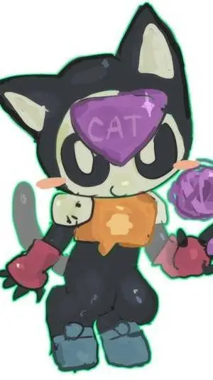 ai character: meeple kitty background