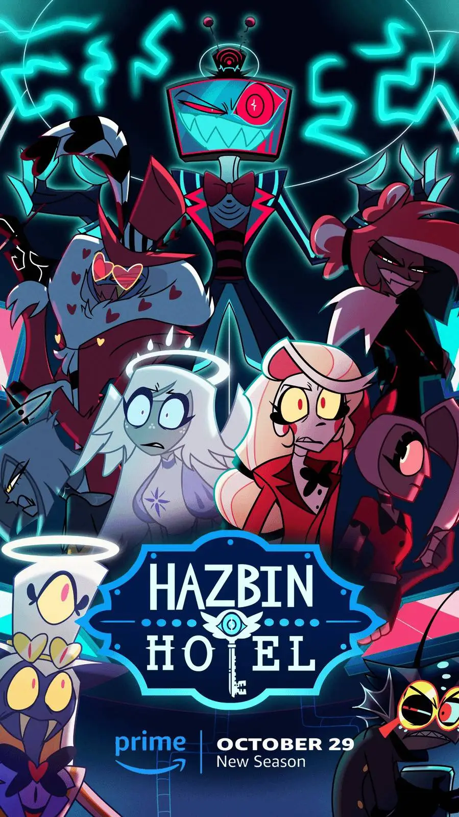 ai character: Hazbin Hotel background