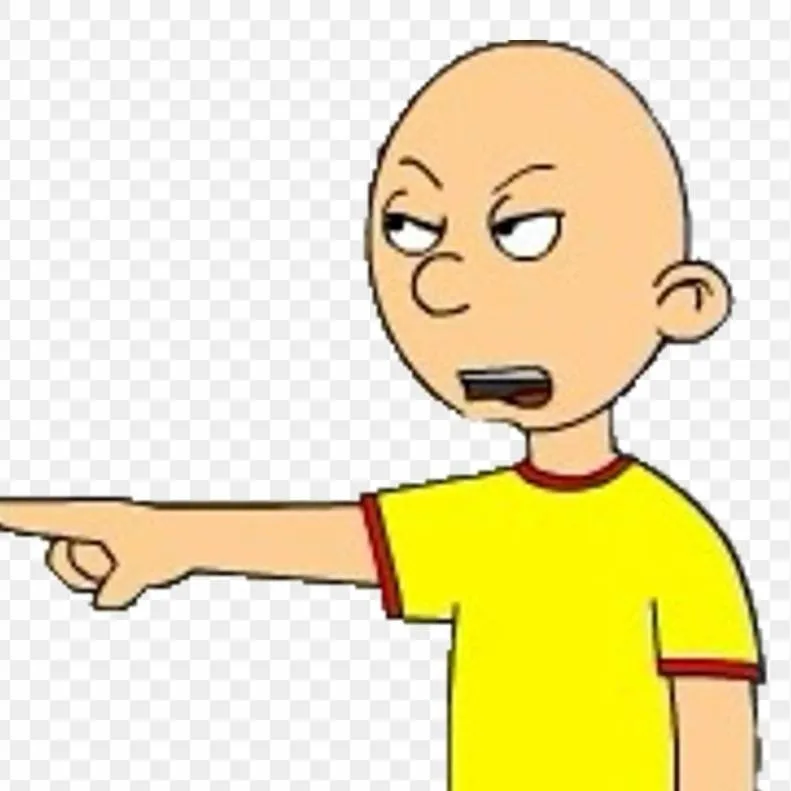chat with ai character: Caillou 