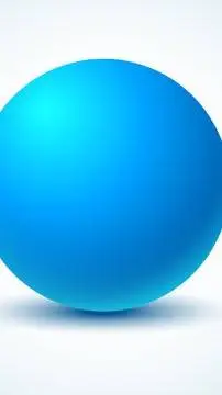 ai character: Blue Ball background