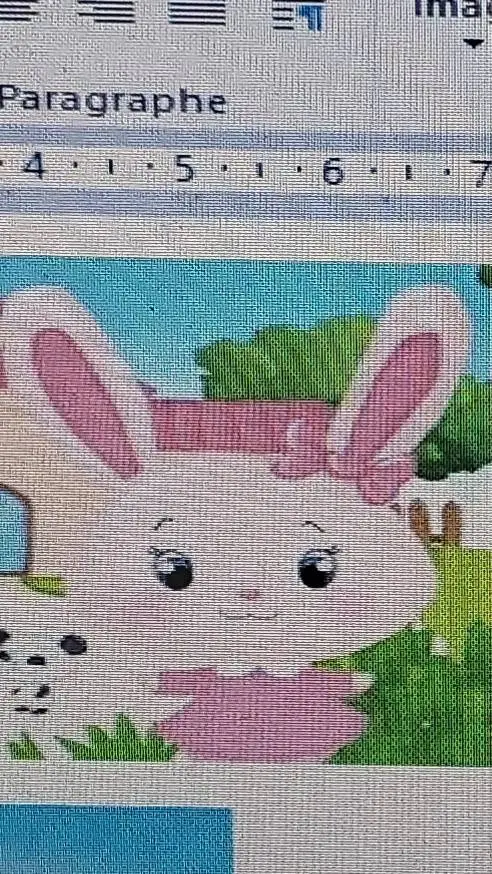 ai character: Meli Rabbit background