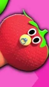 ai character: Fraise background