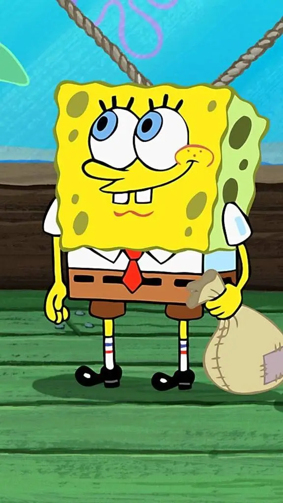 ai character: SpongeBob background
