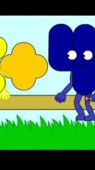ai character: BFDI Mots Interdit background
