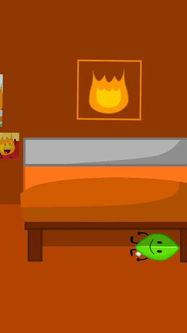 ai character: BFDI Jouer chambre background