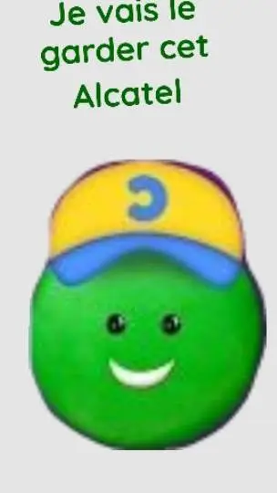 ai character: Petit cercle verts background