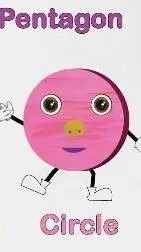ai character: Circle. background