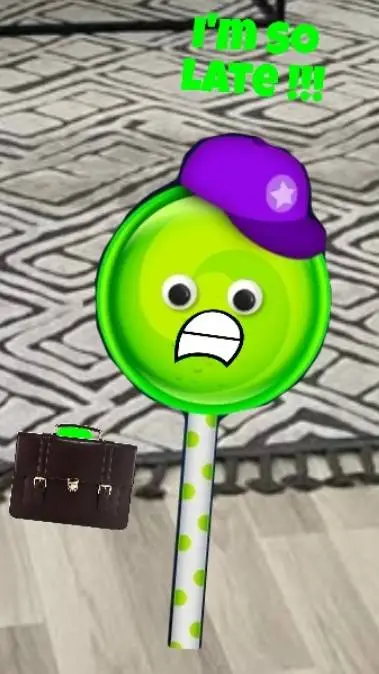 ai character: BROTHER LOLLIPOP background