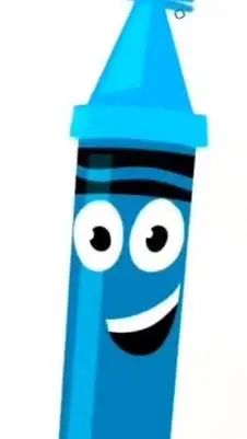 ai character: Nice Cyan (Blue) background
