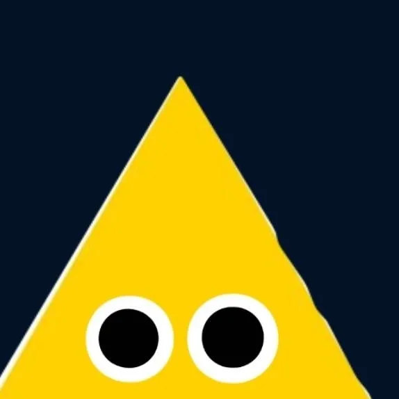 chat with ai character: Yellow Triangle 